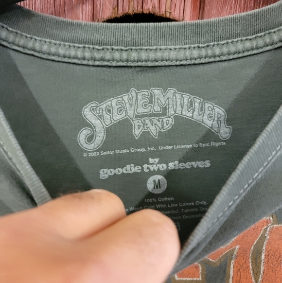 Steve Miller Band Medium Mens Tee Shirt Pegsus Vintage Rock - Picture 3 of 7